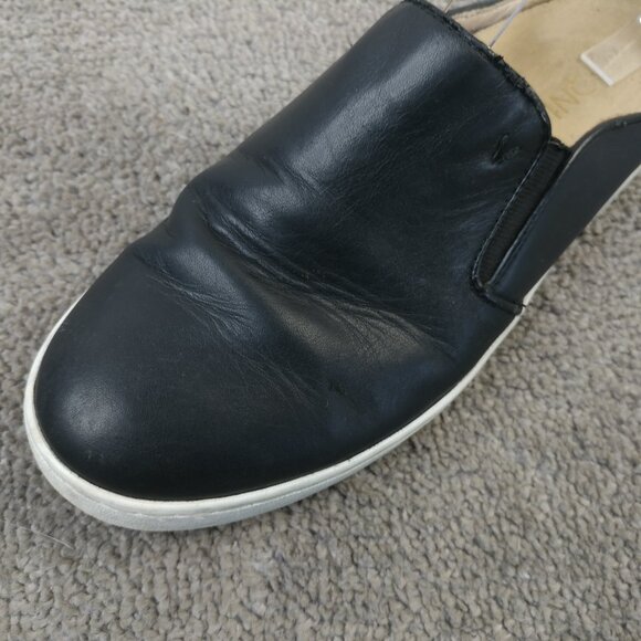 Vionic Dakota Black Leather Slip-On Sneaker Mule Womens Size 6.5 Orthotic - Picture 3 of 11